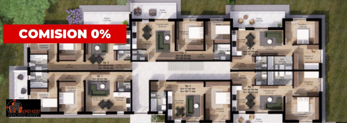 Apartamente 2 si 3 camere - Complex rezidential PARK