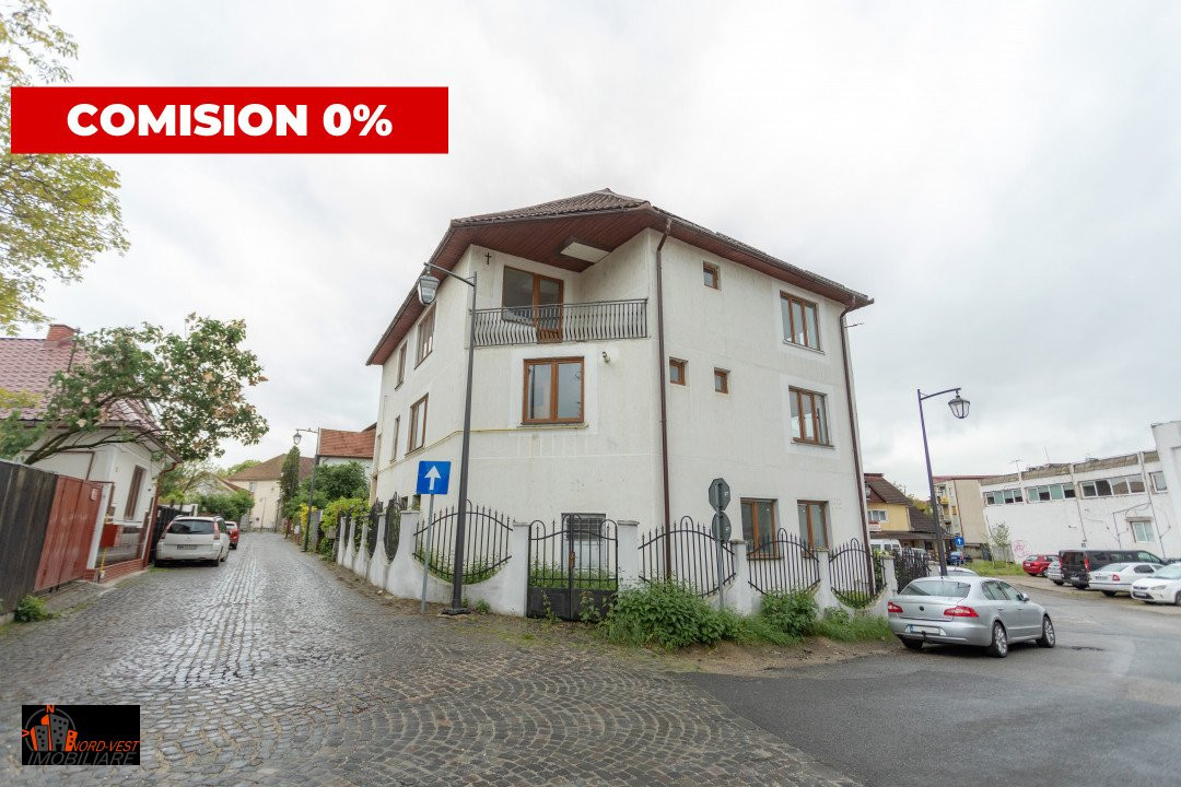 Vila centru vechi cu 3 CF-uri: 3 ateliere auto, cabinet medical, apartament