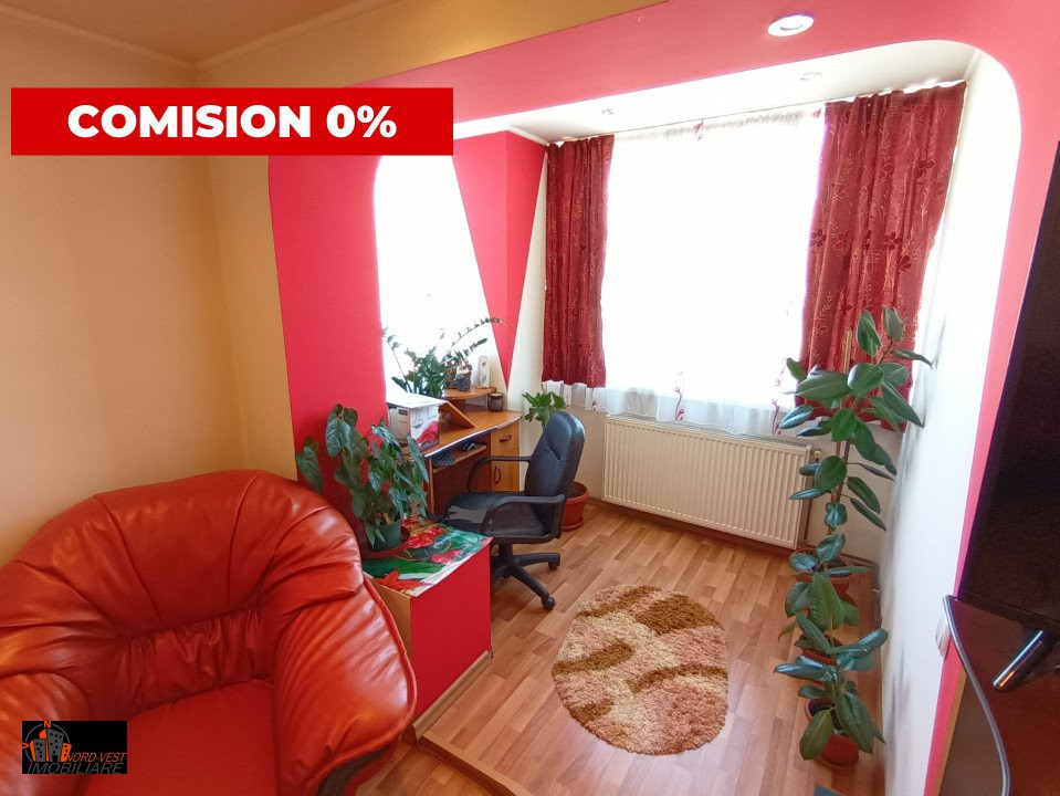 Apartament cu 3 camere, mobilat, utilat, 2 balcoane generoase- Comision 0% 