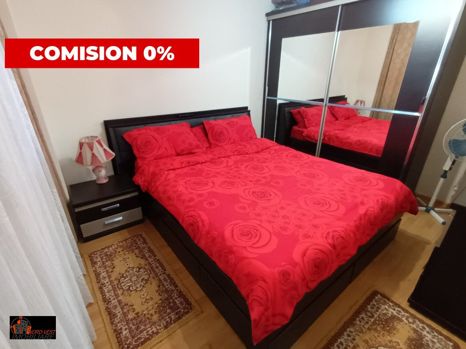 Apartament cu 3 camere, mobilat, utilat, 2 balcoane generoase- Comision 0% 