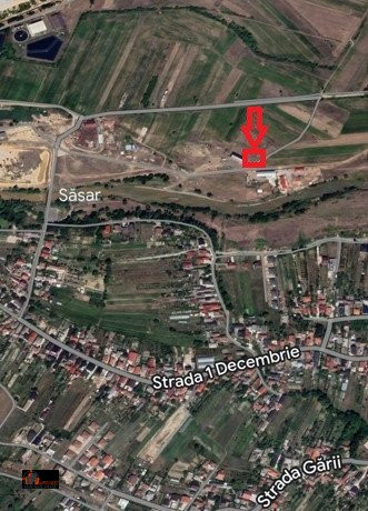 Teren intravilan 1434 mp cu deschidere de 54 m- Sasar