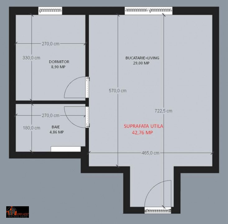 Apartament 2 camere in complex nou