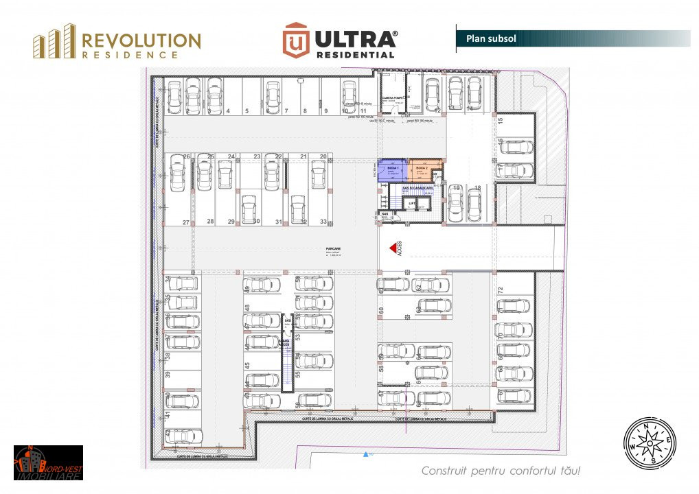 Apartament 3 camere Stefan cel Mare, parter - Ap 5