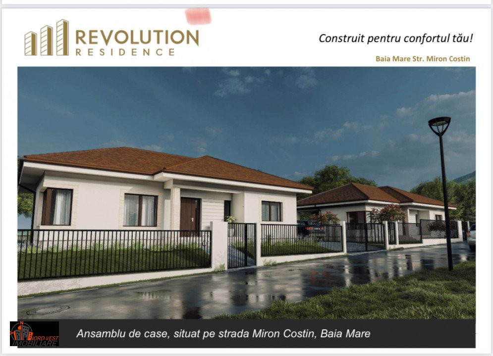 Ansamblu de case P si P+1, Revolution Residence, str Miron Costin