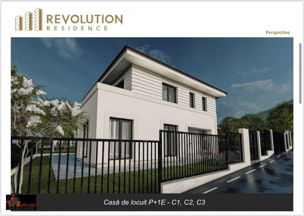 Ansamblu de case P si P+1, Revolution Residence, str Miron Costin