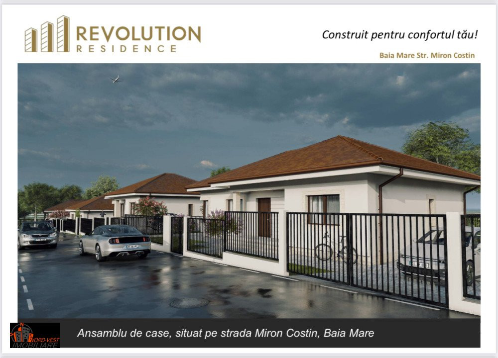 Ansamblu de case P si P+1, Revolution Residence, str Miron Costin