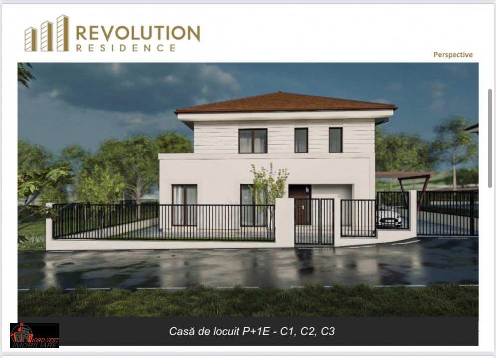 Ansamblu de case P si P+1, Revolution Residence, str Miron Costin