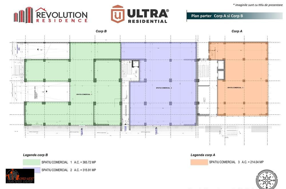 Spatiu administrativ 2 Cosbuc 42, CORP A- etaj 6