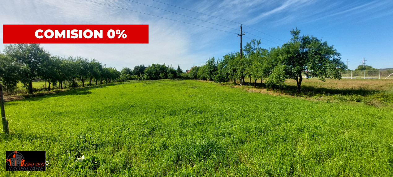 Teren intravilan 2500 mp – Front 36 m – Zonă în dezvoltare, lângă Vama Int