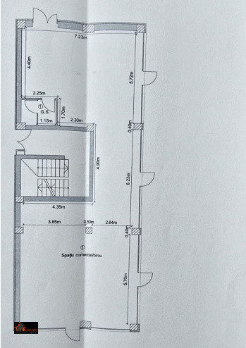 🏢 Spațiu comercial de închiriat – 116,41 mp | Sighetu Marmației