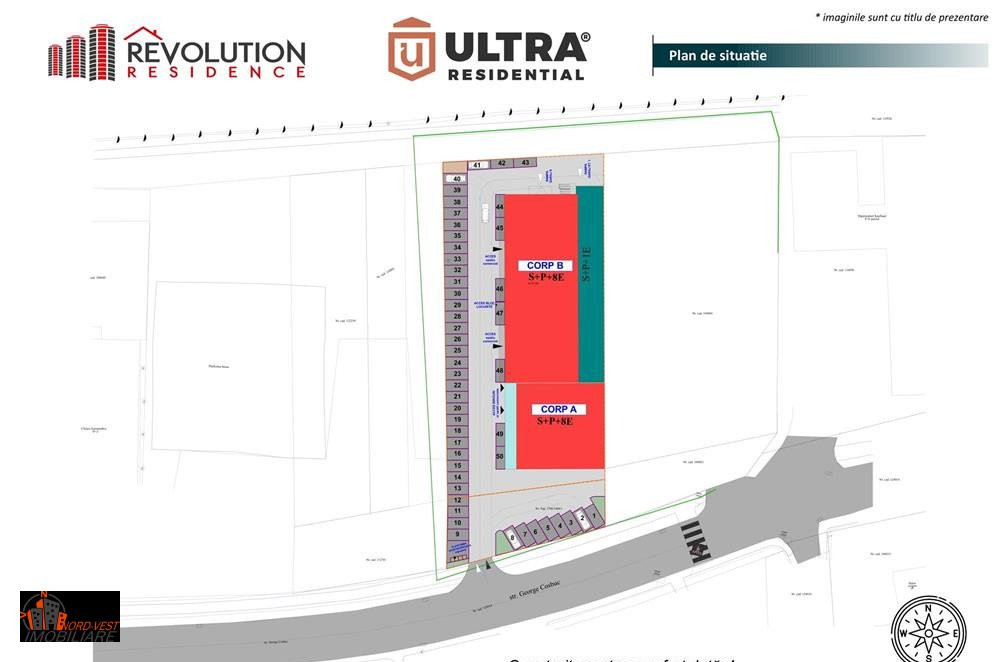 Spatiu comercial 1 Cosbuc 42, CORP B- parter